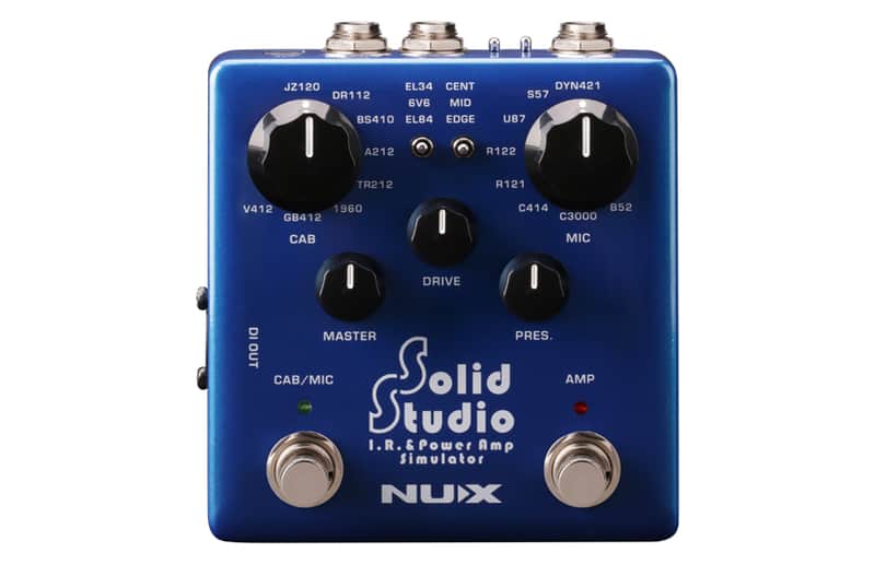 NuX NSS-5  Solid Studio IR and Power Amp Simulator Pedal image 1