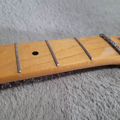 Squier Classic Vibe 70s Stratocaster Neck - Maple/Maple LSR Roller Nut, Gotoh Locking Tuners, Tusq image 13