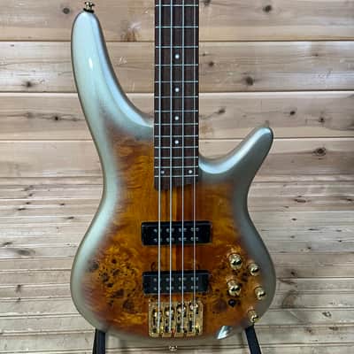 Ibanez SR400EPBDX 4-String Electric Bass - Mars Gold Metallic Burst image 1