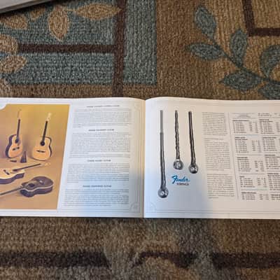 Vintage 1966-1967 Fender Musical Instruments Full-Line Catalog! Rare, Original Case Candy, Paperwork! image 18
