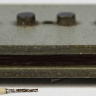 Vintage 1973 Fender Jazzmaster Gray Bottom Neck Pickup with Original White Cover image 8