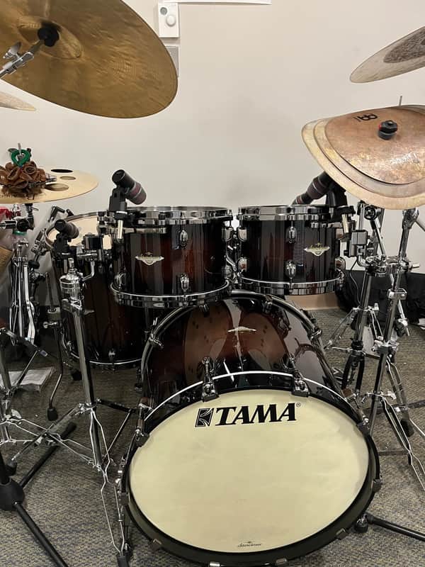 Tama Starclassic Maple 4 Piece Shell Pack- Dark Mocha Burst with