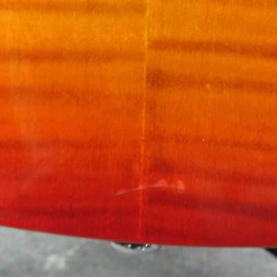 PRS SE custom flamed maple 22 top sunburst electric guitar image 10