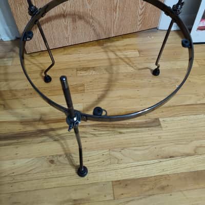 WorldMax 16in Floor Tom Isolation Mount - Black Nickel image 2
