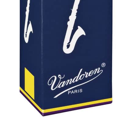Vandoren CR1235 - Traditionnelles force 3.5 - anches clarinette basse - boite de 5 image 1