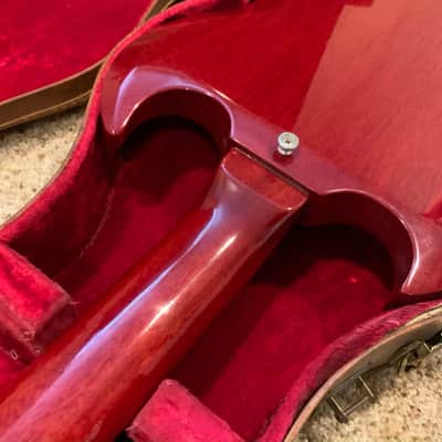 Gibson EB-0 1961 Cherry original owner image 10