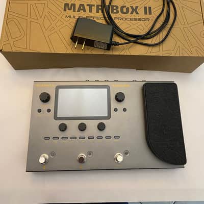 SONICAKE Matribox II Guitar Bass Amp IR Cabinets Expression Effect Pedal FX Loop QME 100 2023 - Grey image 1