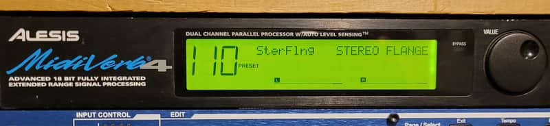 Alesis Multiverb 4 Reverb Delay Flanger Stereo FX for 80's Synths and Sound Design image 1