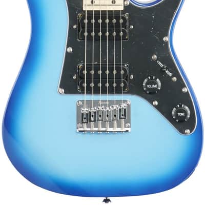 Ibanez miKro GRGM21M Electric Guitar Blue Burst image 9