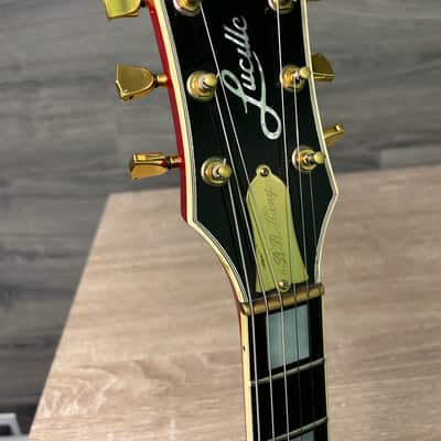1981 Gibson B.B. King Lucille Signature Electric Guitar Cherry Red w/ Case #2640 image 12