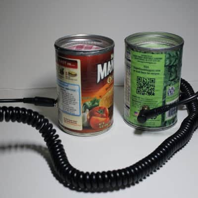 Tin Can Lo-Fi Microphone Kit - The Original Tin Can Mic & DIY Tin can Kits. (HQ) VOX & Harmonica image 5
