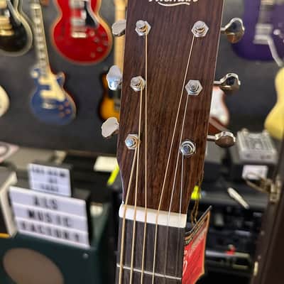 Tasman Guitars TA300 E  Dreadnought w/ Fishman Presys Plus  Natural( ALL SOLID) image 4