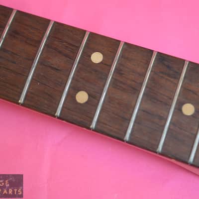 Vintage 1963 PRE-CBS Fender Jazzmaster Project Neck - Killer Tone Wood - Clay Dot Brazilian Board! image 12