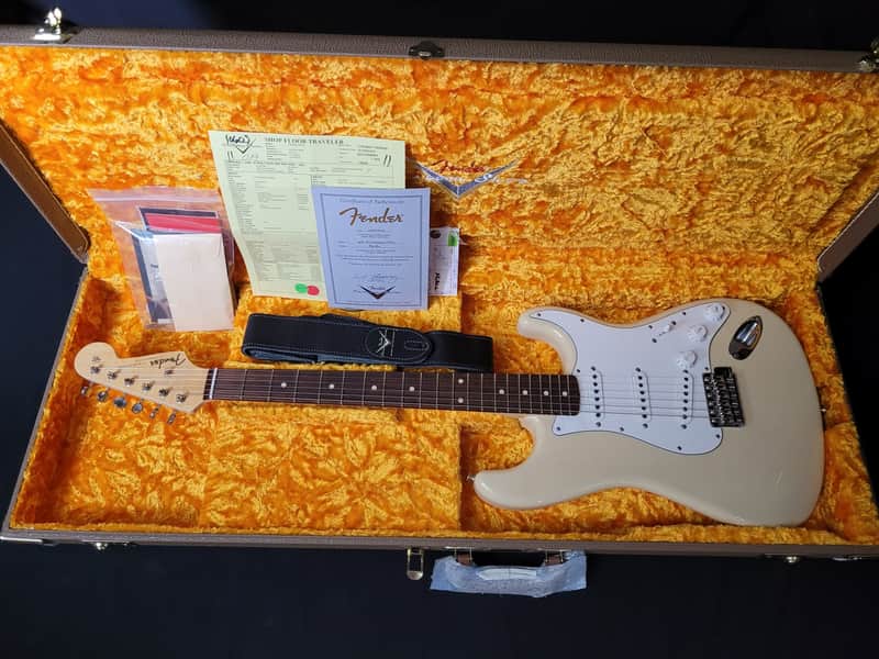 Fender Stratocaster 1961 NAMM SPECIAL ORDER - Olympic White Body and Back of Neck image 1
