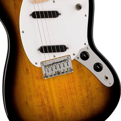 Squier Sonic Mustang Electric Guitar, with 2-Year Warranty, 2-Color Sunburst, Maple Fingerboard image 3