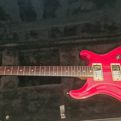 PRS CE 24 Maple Top Tremolo 1995 - 2008 - Scarlet Red image 6