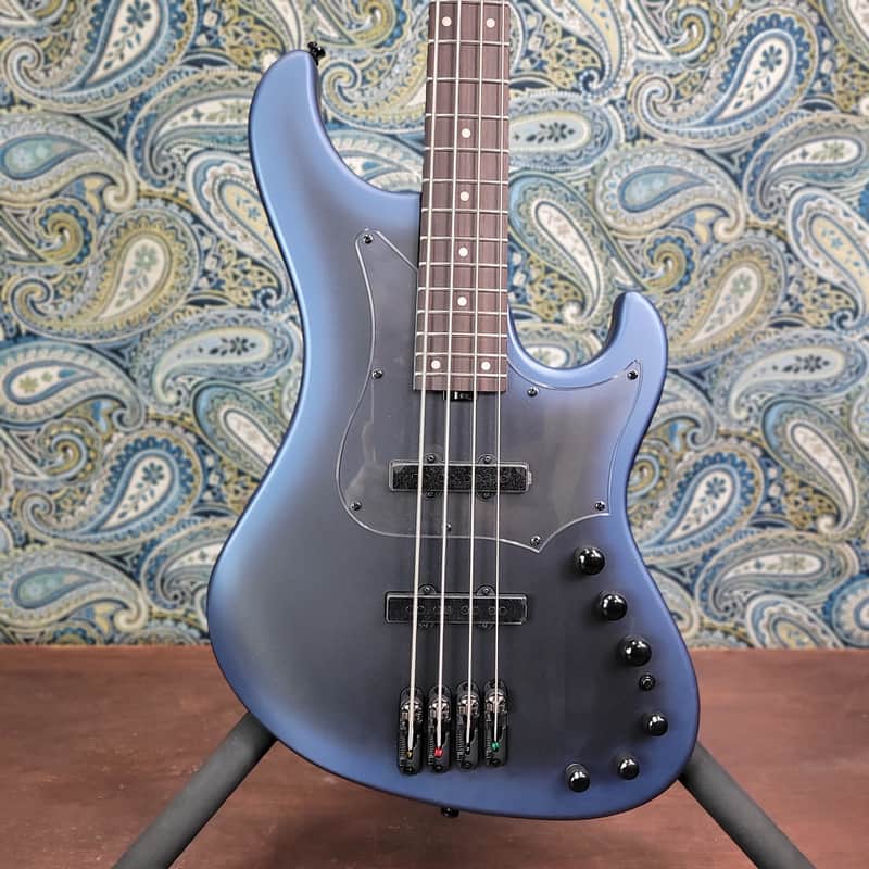 Ibanez Mode MDM1000 Electric Bass Guitar Midnight Arctic Ocean Matte w/ Gig Bag image 1