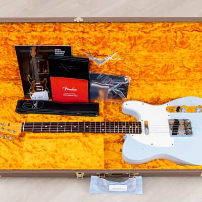 Fender Custom Shop '59 Telecaster Journeyman Relic Sonic Blue image 18