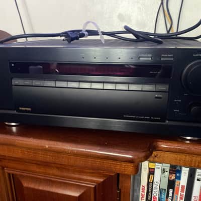 Sony vintage amplifier Ta av 670 1987 Black image 1
