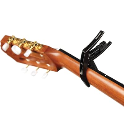 D'Addario PW-CP-13 NS Artist Capo for Classical Guitar, Black image 4