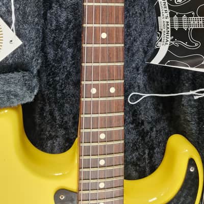 Fender Stratocaster 2005 Graffiti Yellow HSS Limited Special Edition 1 of 100 Fat Strat FSR electric guitar image 11