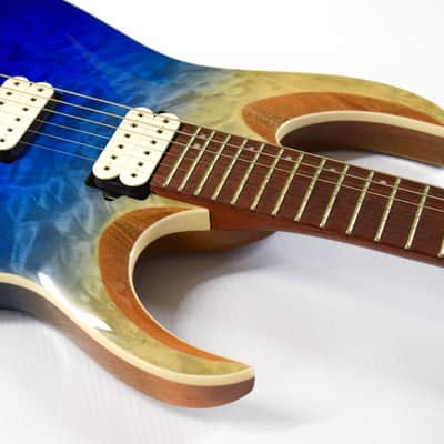 Ibanez RGA42HPQM-BIG Standard - Blue Iceberg Gradation image 5