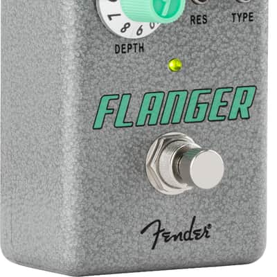 Genuine FENDER Hammertone Flanger Pedal, Solid Aluminum Stomp Box #0234578000 image 3