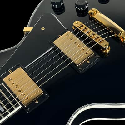 2026 Gibson Les Paul Custom 25-1/2" Long Scale Custom Shop Gloss ~ Ebony image 5