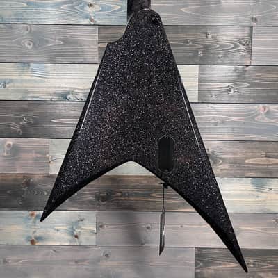 ESP LTD KH-V Electric Guitar - Black Sparkle image 3
