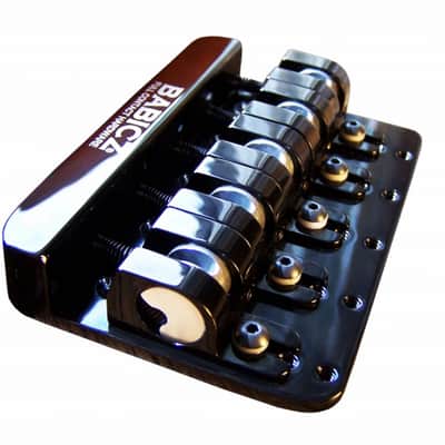 Babicz FCH-5 String Original Series Bass Bridge-Black  -  Black image 1