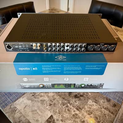 Universal Audio Apollo x8 Gen 1 Thunderbolt Audio Interface – Mint, Original Owner, All Original Packaging image 9