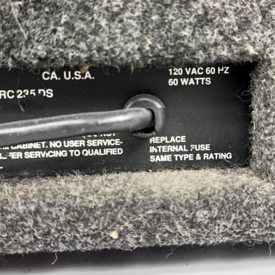 Randall RC235DS Stereo Chorus 60 Watt Electric Guitar Amplifier Head 1990’s - Grey Carpeted image 11