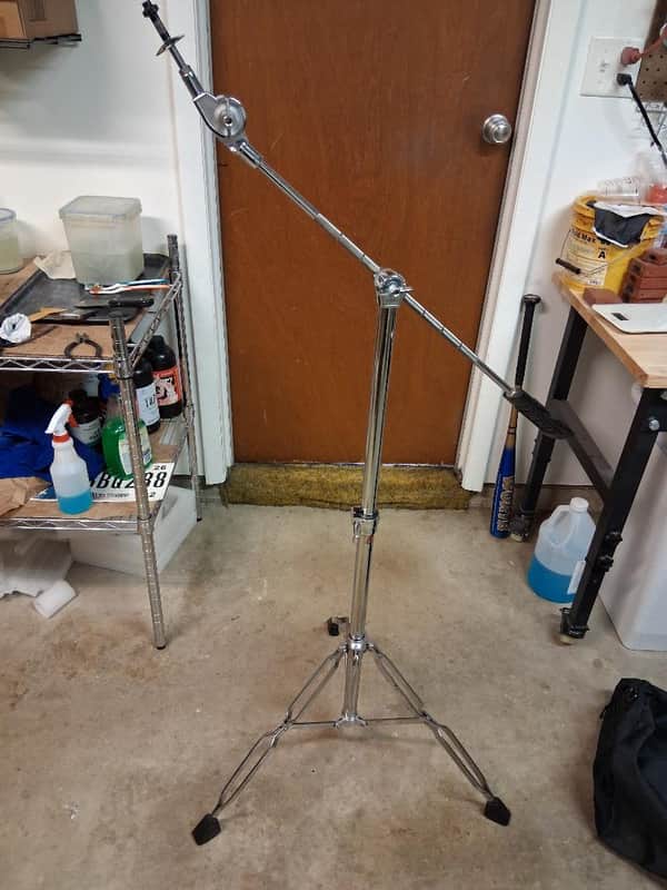 Tama Vintage Tama Red Label Weighted Boom Cymbal Stand 1980's image 1