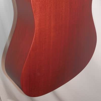 Guild USA D-20 Mahogany Natural Satin Finish Dreadnought Acoustic with case new image 16