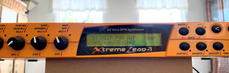 E-MU Systems Xtreme Lead-1 Rackmount 64-Voice Expandable Synthesizer 2000 image 1