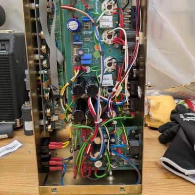 Marshall 6100 30th Anniversary Series 3-Channel 100-Watt Guitar Amp Head 1992 - 1997 - Blue image 3