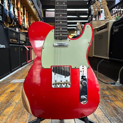 Fender Custom Shop Limited Edition 1961 Telecaster Relic Aged Candy Apple Red w/Hard Case image 1