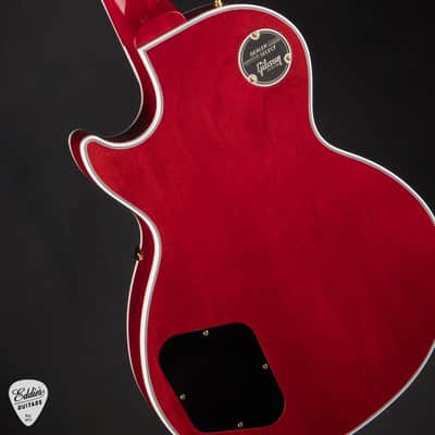 Gibson Custom Shop Dealer Select Les Paul Custom 5A Quilt Tree Of Life Fireburst #CS601321 image 13