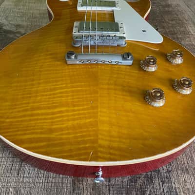 Gibson Les Paul R0 (1960 Custom Shop Lemon Burst Aged) image 9