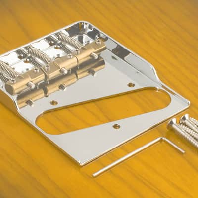 Vintage-Modern-Advanced-Telecaster-Bridge-Tele-Bridge-w-Compensated Saddles-Barden image 3