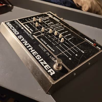 Electro-Harmonix Micro Synthesizer 1990s - Black image 4