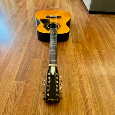Baxendale Conversion Harmony H12272 12-String Circa 1970 - Natural image 5