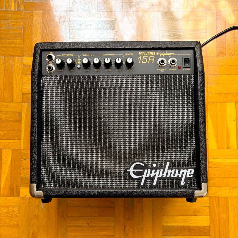 Epiphone Studio 15R Vintage Guitar Combo Amplifier – 15W with Reverb & Overdrive! image 1