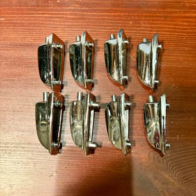 Ludwig Large Classic Lugs (8) 60's/70's - Chrome image 2