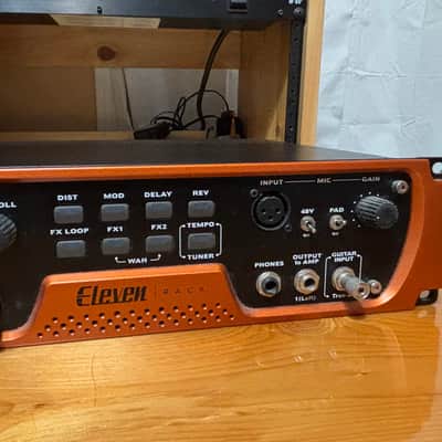 Avid Eleven Rack Guitar Multi-Effects Processor and Pro Tools Interface 2010 - 2017 - Orange image 3