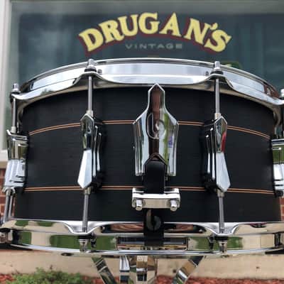 British Drum Company 6.5x14 Merlin Snare Drum 20-Ply Maple/Birch Black Tulip image 4