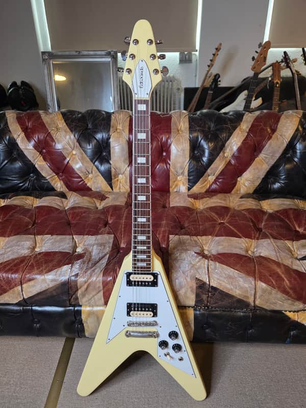 ESP Flying V Edwards EX JUDAS PRIEST Artist Owned by Andy Sneap STAGE PLAYED Gibson Custom Parts Electric Guitar image 1
