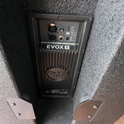 RCF Evox 8 V2 1400-Watt Portable 2-Way Active Speaker Array System 2010s - Black image 2