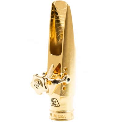 Theo Wanne AMBIKA4 Gold 6* Metal Tenor Saxophone Mouthpiece image 2