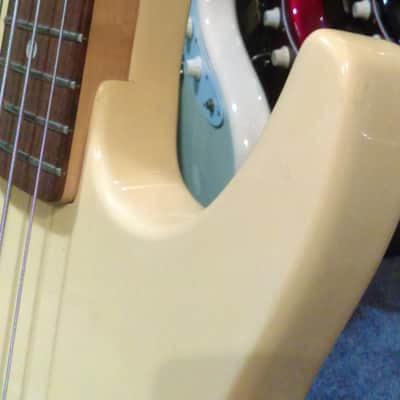 Temp SALE Video Early 1980's G&L Interceptor 4-String Electric Bass Guitar White! Rare! OHSC image 11